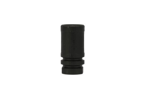 The KAK Industry AR-10 Flash suppressor features a closed bottom to prevent dust kick up when shooting prone